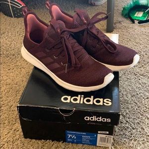 Purple Cloudfoam Pure Shoes. Gently worn